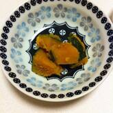 煮カボチャのゴマ和え