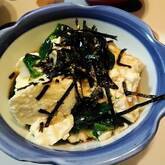 ご飯のお供に！ネバネバモロヘイヤとオクラのくずし豆腐