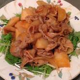 長芋のチリソース炒め