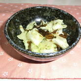 レンジキャベツ昆布和え