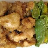 カボチャと鶏肉の揚げ浸し