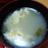 レタスのかき玉汁ペッパー風味