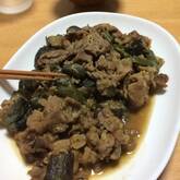 ナスとピーマンのみそ炒め