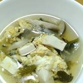 キノコたっぷりサンラータン