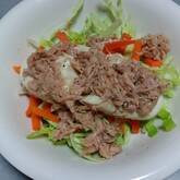 ツナドレッシングサラダ