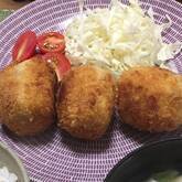 生トウモロコシで！たっぷりコーンコロッケ