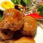 蒸しみそつくね