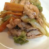 キャベツと豚の炒め物