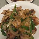 鶏肉のバジル炒め