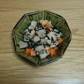 ヒジキと高野豆腐の煮物