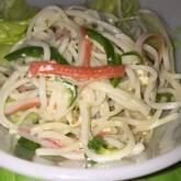 サッパリ素麺サラダ