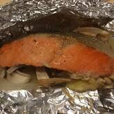 甘塩鮭のホイル焼き