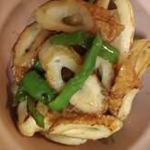 ちくわのゴマ炒め