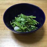 空心菜のガーリックソテー