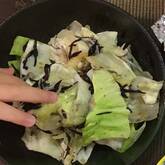 キャベツとヒジキのサッパリ和え