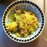 白菜の親子とじ