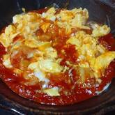 卵入りエビのチリソース