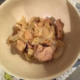 春キャベツと鶏肉の蒸し煮