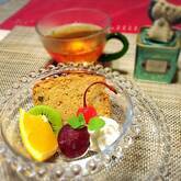 バナナの香り広がる！しっとりふわふわバナナケーキ