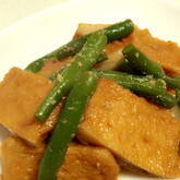 簡単副菜！さつま揚げと小松菜の煮物