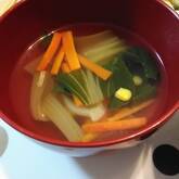 チンゲンサイのスープ