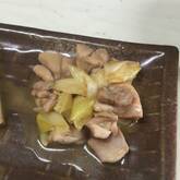 簡単で美味しい！柚子胡椒 鶏もも肉と白ネギ炒め