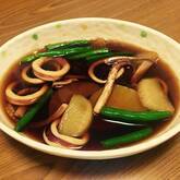 ピリ辛イカ大根