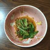 塩もみ白菜のゴマ和え