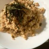 高菜と明太子のチャーハン