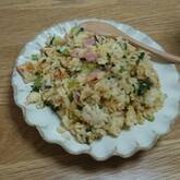 ホウレン草のグリーンチャーハン