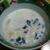 サツマイモのミルク煮