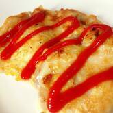 エノキと豚肉のピカタ