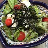 豆腐のサラダ