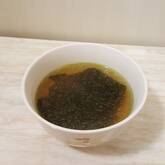 ワカメとゴマのスープ