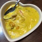 ルーなしで作る！具だくさんのパンプキンシチュー