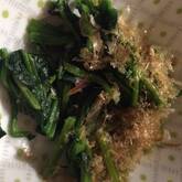 ホウレン草のお浸し