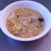 超簡単おかゆ 炊いたご飯から作る基本レシピ だいこんときのこ