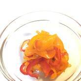 2色のパプリカマリネ