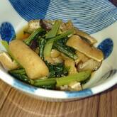 小松菜とシメジの煮浸し