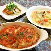 サンマのトマトグラタン