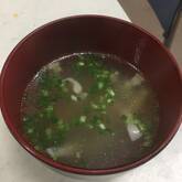 オクラの中華スープ