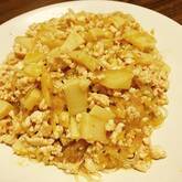 春雨とひき肉のピリ辛炒め