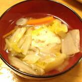 イワシのつみれ汁