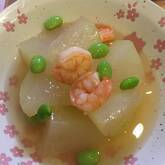 冬瓜のエビあんかけ