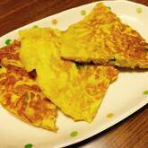 生ハム入りスパニッシュオムレツ