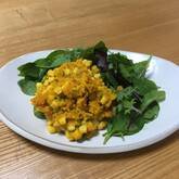 カボチャのチーズ和え