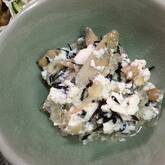 ひじきの白和え