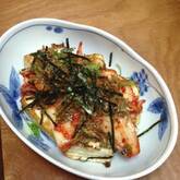 キムチのせ豆腐ステーキ