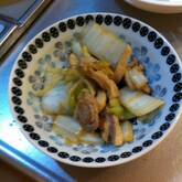 簡単で美味しい！柚子胡椒 鶏もも肉と白ネギ炒め