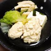 ユズコショウ風味の鶏つくね鍋